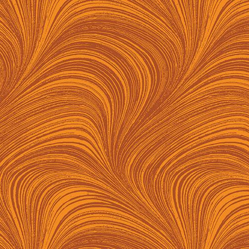 Benartex Wave Texture Pumpkin 02966 38B