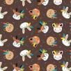 Camelot Cottons Wild Menagerie Flannel  CAM21200101B-4