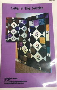 Quilt Woman Cake in the Garden BBD-112
