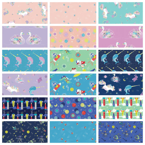 Camelot Fabrics Out Of This World ST-CAM91180305STR 2.5