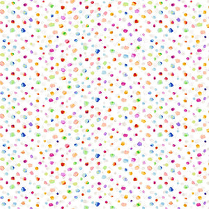 Clothworks Art Club Dots Multi Color Y3647-55