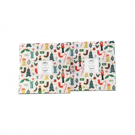 Cotton and Steel Rifle Paper Co. Holiday Classics II 10X10 Pack RP600P-2-10X10
