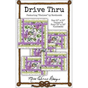 Drive Thru Placemat Pattern Miss Winnie Designs MWNDTT19