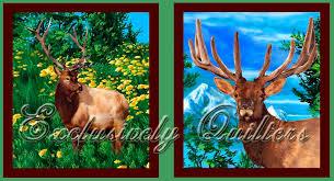 Exclusively Quilters American Elk 3803 30128 6 #23WL