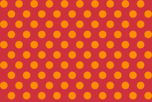 Foust Textiles Fun Flannel Dots Red 44 6356