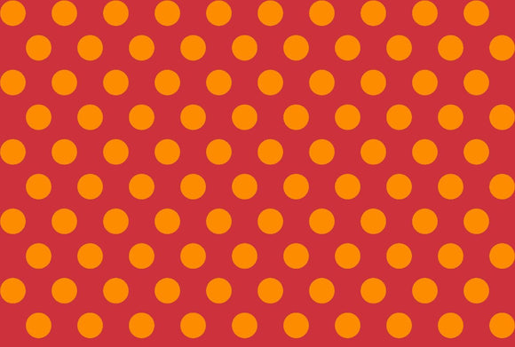 Foust Textiles Fun Flannel Dots Red 44 6356