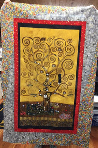 Gustav Klimt Tree Diva Kit 35" x 54"