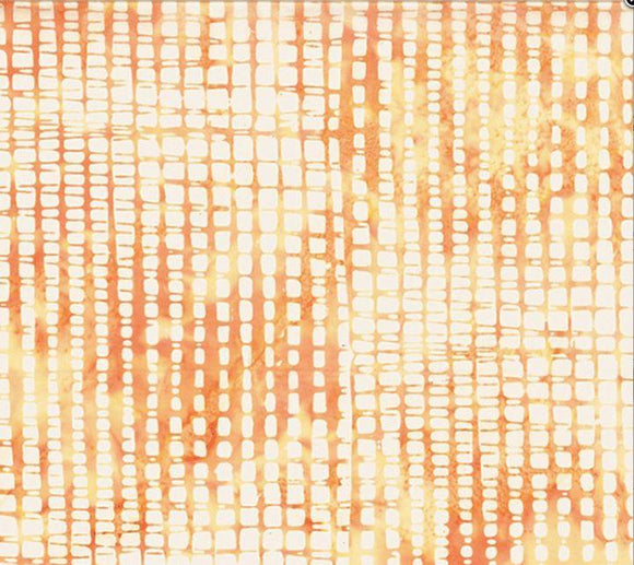 Hoffman Fabrics  All Over Grid Tangerine  R2279 152