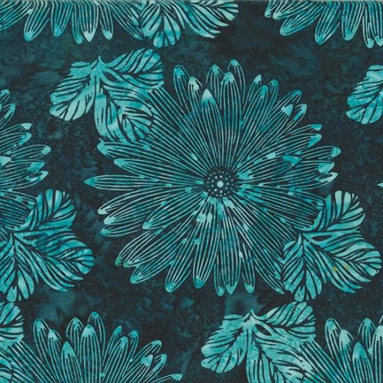 Hoffman Fabrics Bali Batik Big Tropical Seamist R2249 174