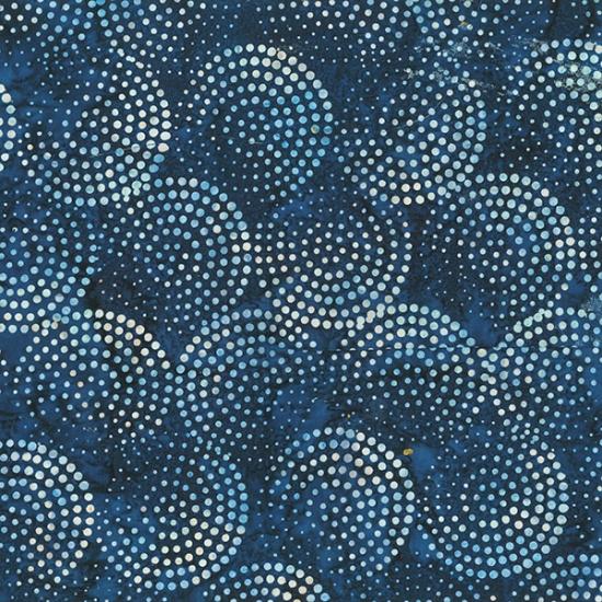 Hoffman Fabrics Bali Batik Dot Circle Moonstruck  S2326-524