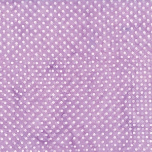 Hoffman Fabrics  Bali Batik Polka Dot Lilac  S2322-30