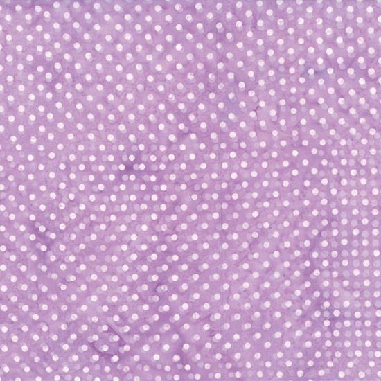 Hoffman Fabrics  Bali Batik Polka Dot Lilac  S2322-30