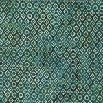 Hoffman Fabrics  Bali Batik Southwest Geometric Teal  MR18 21
