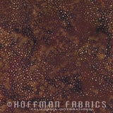 Hoffman Fabrics Bali Chops Chocolate 885-108