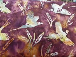 Hoffman Fabrics Pheasants and Wheat Grizzly P2085-260