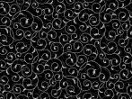 Hoffman Fabrics Poinsettia Song Onyx/ Silver Q7640-213S