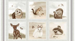 Henry Glass & Co Little Ones Multi Block Panel 446-39 MULTI #74K