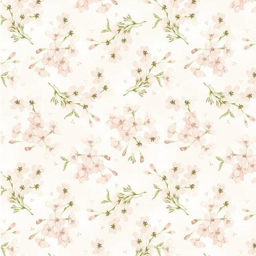 Henry Glass & Co. You Are Loved Floral and Vines Pale Pink 9806 23