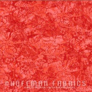 Hoffman Fabrics Bali Batiks Kimono Nasturtium N2843-469