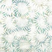 Hoffman Fabrics Bali Batiks Sunflower Blue Grass 884-581