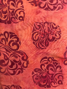 Hoffman Fabrics Bali Chop Hearts Valentine K2443-599