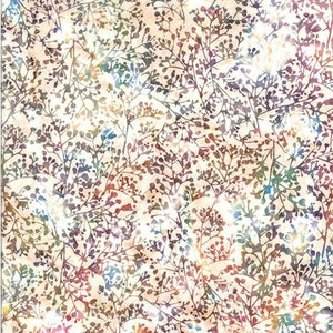 Hoffman Fabrics Bali Batik Baby's Breath Blooms T2432-562