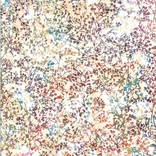 Hoffman Fabrics Bali Batik Baby's Breath Blooms T2432-562