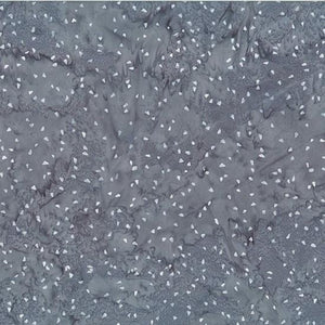 Hoffman Fabrics Bali Batik Diamond Confetti Earl Grey T2421-410