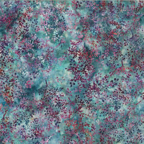 Hoffman Fabrics Bali Batik Sprig Breakers U2458-508