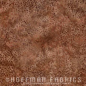 Hoffman Fabrics Bali Chops Coffee  885 53
