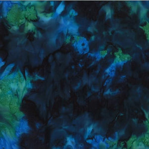 Hoffman Fabrics Bali Mottles Challenge Deep Blue 1384-682