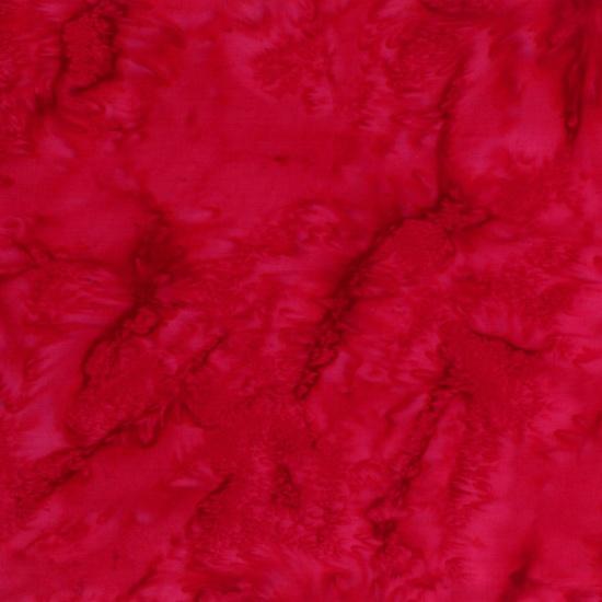 Hoffman Fabrics Bali Watercolors Red 1895-5