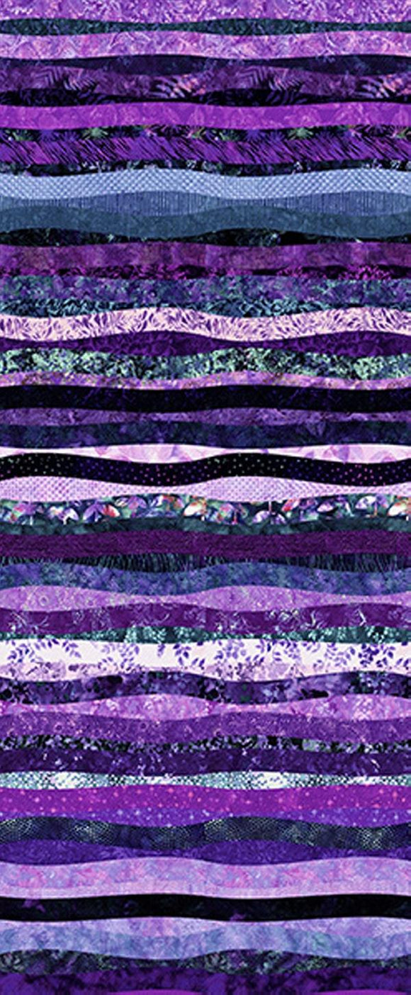 Hoffman Fabrics Hoffman Waves Violet S4832-81