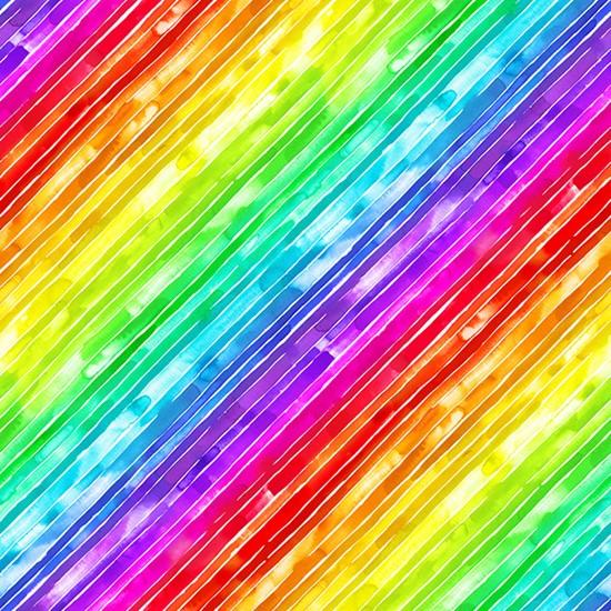 Hoffman Fabrics Painted Prism Rainbow T4946-181