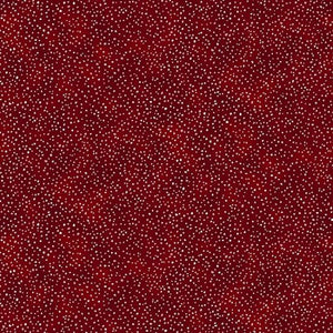 Hoffman Fabrics Whispering Woods Crimson/Silver V7163-10S