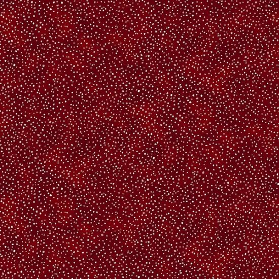 Hoffman Fabrics Whispering Woods Crimson/Silver V7163-10S
