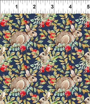 In the Beginning Hedgehog Hollow Small Rabbits Navy 5HH-1