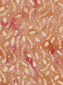 Island Batik Sprigs and Leaves Salmon 722106300