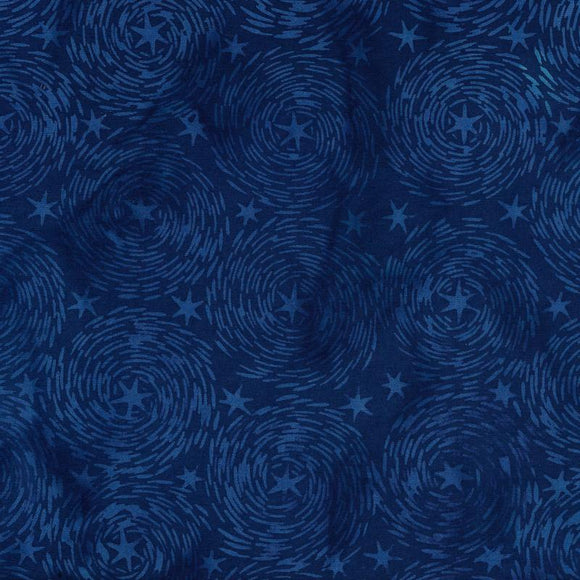 Island Batik Star Swirl Bluebird 122147530