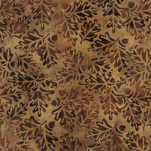 Island Batiks Acorn Spiced Nutmeg 122026081