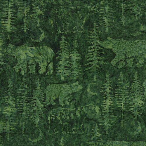 Island Batiks Bear/Trea Seaweed 122010636