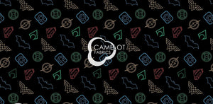 Camelot Cottons Justice League Activated Logo Outline 23421203-02