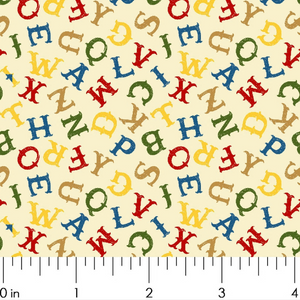 Midwest Textiles  Round Up Alphabet Multi RIV-RU1982 5