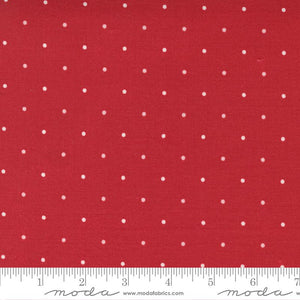 Moda Fabrics Belle Isle Red Dots 14927 12
