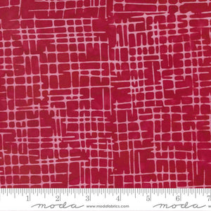 Moda Fabrics Fire and Ice Batik Grid Fire 4360 17