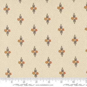 Moda Fabrics Fluttering Leaves Beech White 9733 21