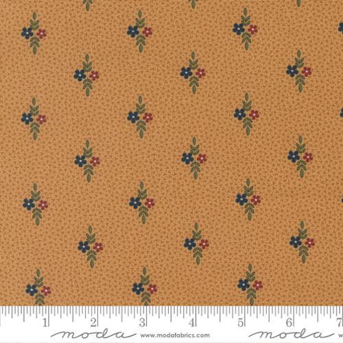 Moda Fabrics Fluttering Leaves Golden Oak 9733 12