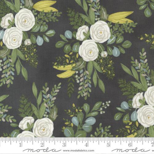 Moda Fabrics Happiness Blooms Slate 56051 13