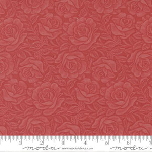 Moda Fabrics Leather Lace Amazing Grace Rose 7403 14