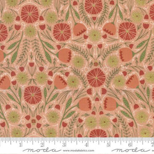 Moda Fabrics Meadowmere Metallic Floral Brocade Blossom 48361 39M